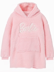 Vanilla Underground Pink Barbie Girls Blanket Hoodie - Image 2 of 6