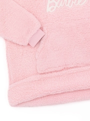 Vanilla Underground Pink Barbie Girls Blanket Hoodie - Image 4 of 6