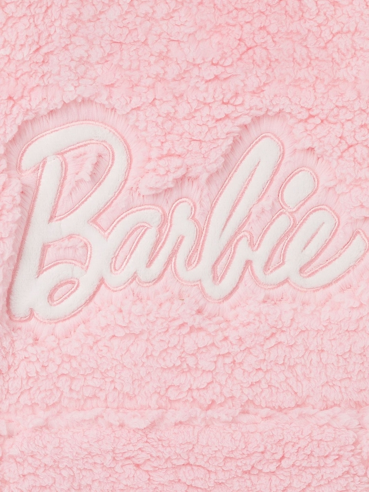 Vanilla Underground Pink Barbie Girls Blanket Hoodie - Image 6 of 6