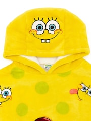 Vanilla Underground Yellow SpongeBob Kids Blanket Hoodie - Image 4 of 6