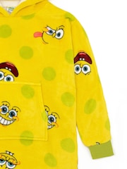 Vanilla Underground Yellow SpongeBob Kids Blanket Hoodie - Image 5 of 6