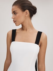 Florere Pleated Strappy Midi Dress - Image 4 of 6