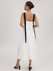 Florere Pleated Strappy Midi Dress - Image 5 of 6