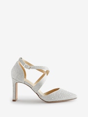 Lotus Silver Occasion Shoes - Image 1 of 5