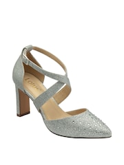 Lotus Silver Occasion Shoes - Image 2 of 5