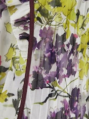 Florere Printed Pleated Blouse - Image 7 of 8