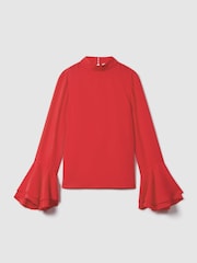 Florere Fluted Cuff Blouse - Image 2 of 7