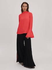 Florere Fluted Cuff Blouse - Image 3 of 7