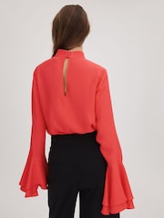 Florere Fluted Cuff Blouse - Image 5 of 7