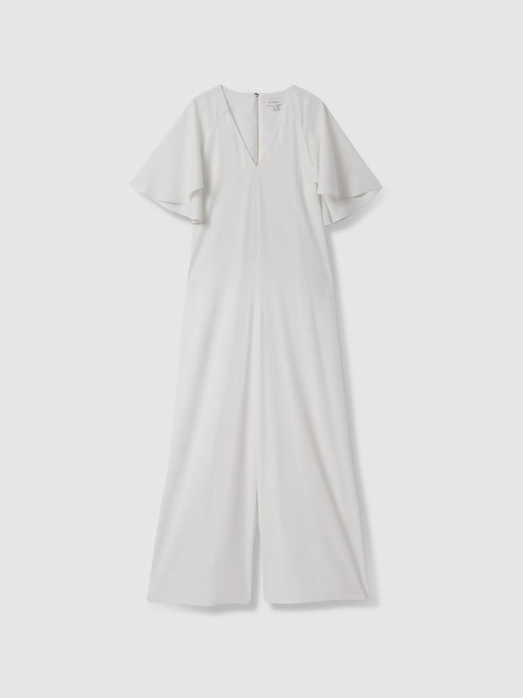 Florere Cape Wide Leg Jumpsuit - Image 2 of 7