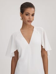 Florere Cape Wide Leg Jumpsuit - Image 4 of 7