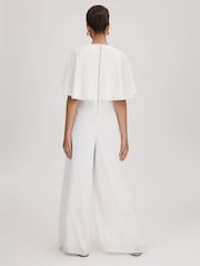 Florere Cape Wide Leg Jumpsuit - Image 5 of 7