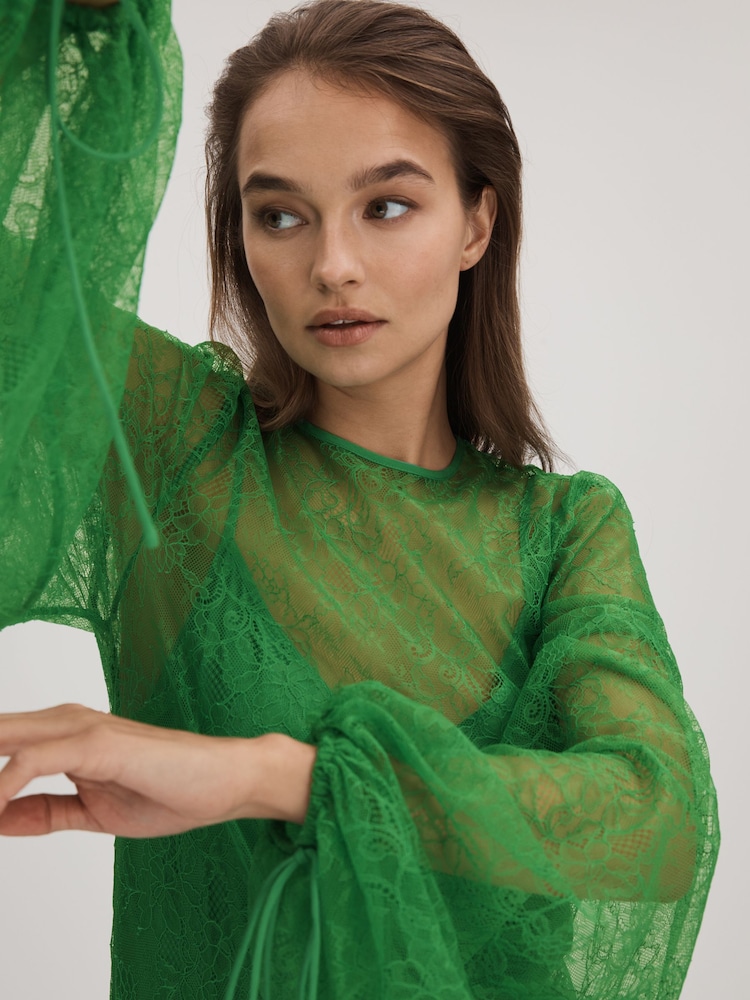 Buy Florere Lace Midi Dress from Next USA