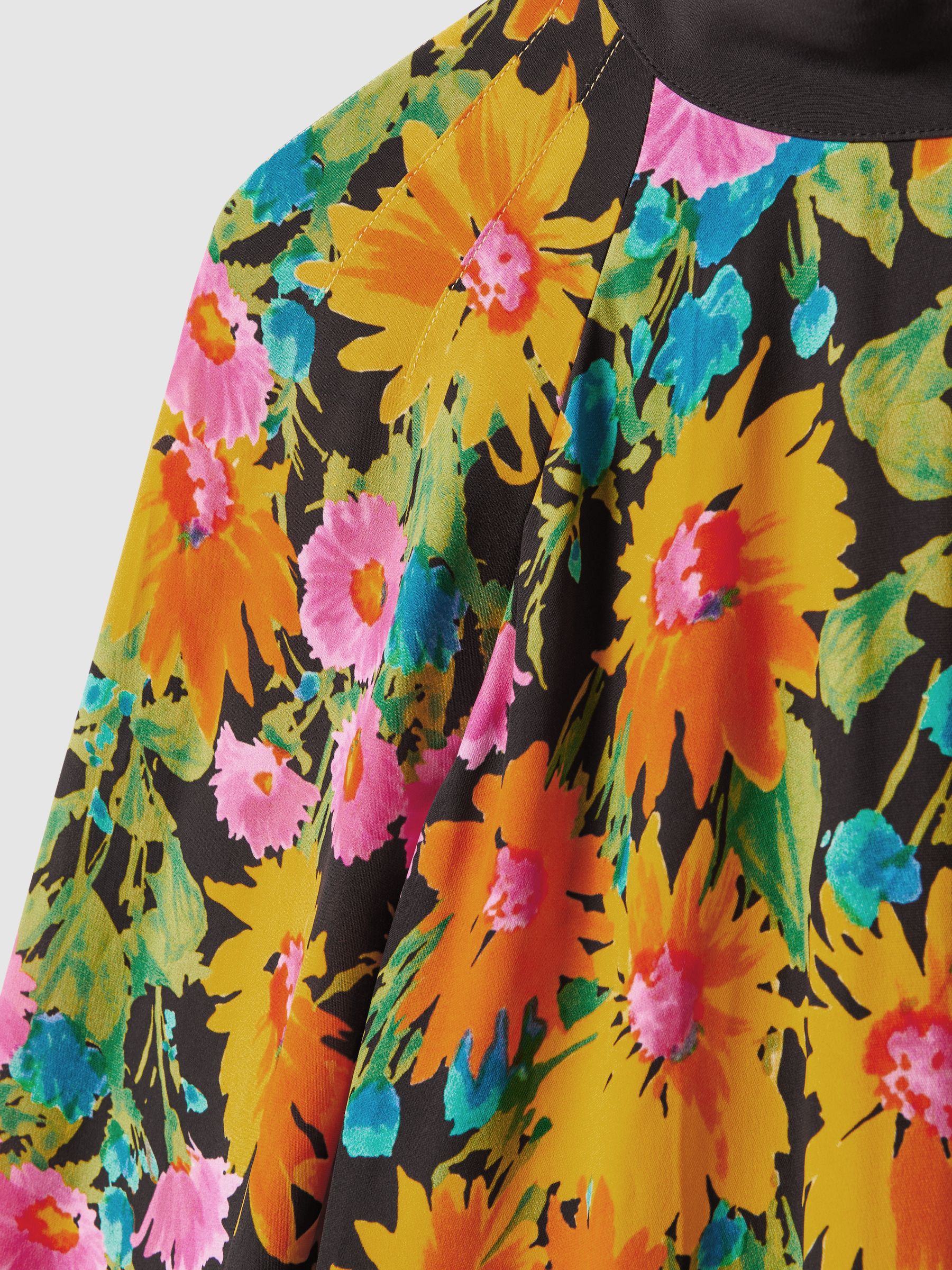 Buy Florere Printed Tie Cuff Maxi Dress from Next USA