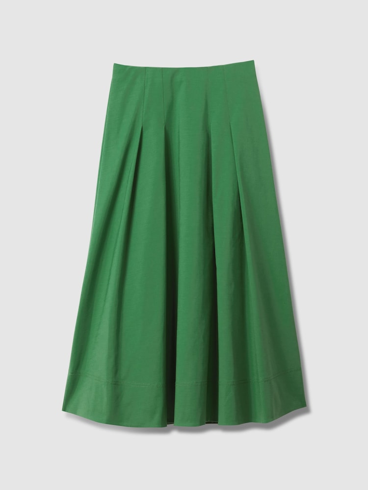 Florere Flared Midi Skirt - Image 2 of 6 Florere Flared Midi Skirt - Image 2 of 6
