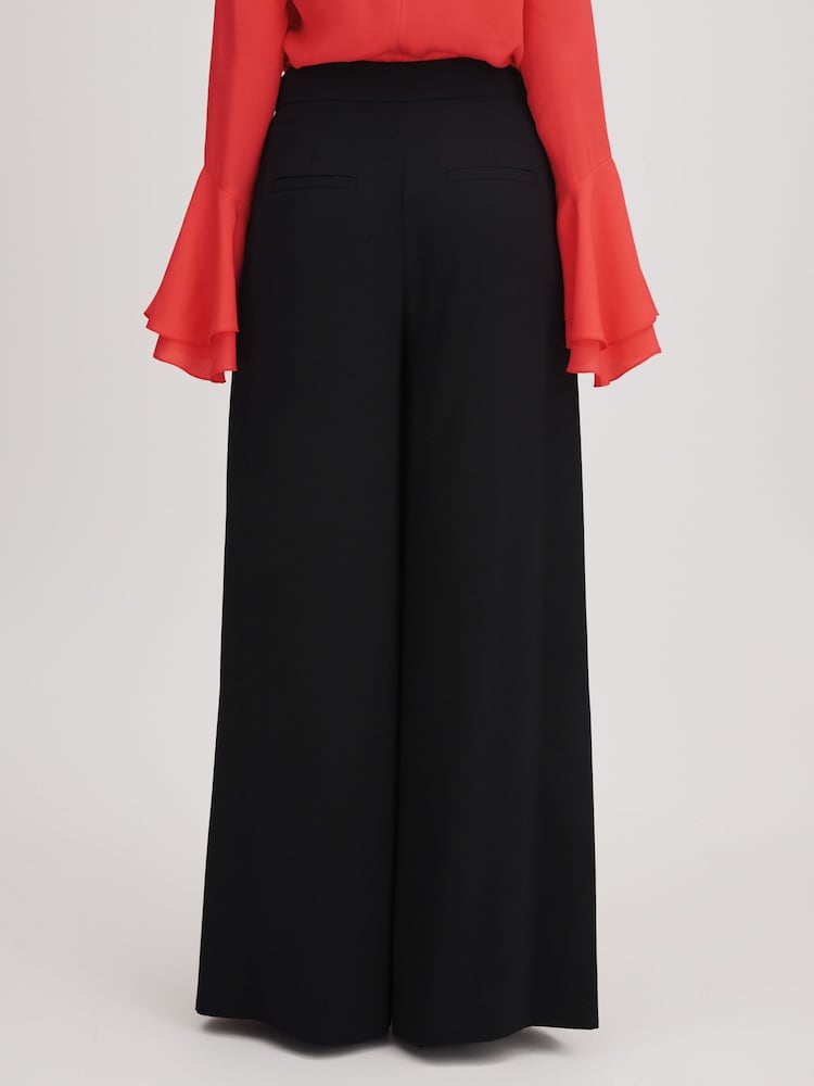 Florere Side Split Wide Leg Trousers - Image 5 of 6