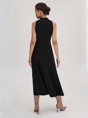 Florere Zip Front Midi Dress - Image 5 of 6