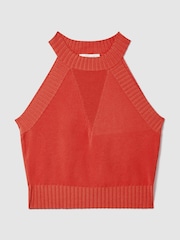 Florere Knitted Halter Neck Vest - Image 2 of 6