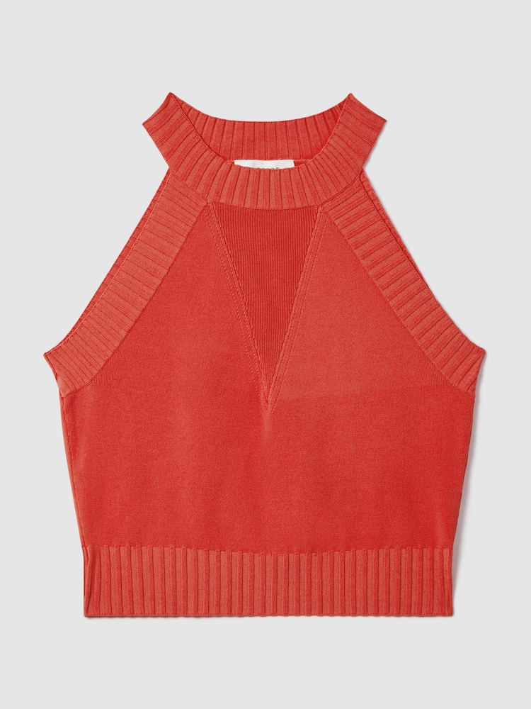 Florere Knitted Halter Neck Vest - Image 2 of 6