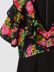 Florere Ruffle Sleeve Jumpsuit - Image 3 of 3