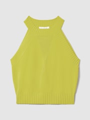 Florere Knitted Halter Neck Vest - Image 2 of 6