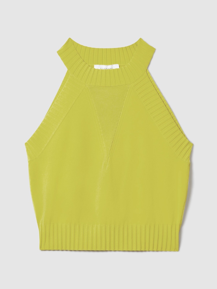 Florere Knitted Halter Neck Vest - Image 2 of 6