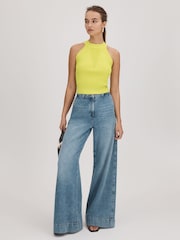 Florere Knitted Halter Neck Vest - Image 3 of 6