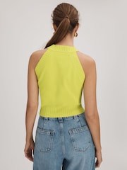 Florere Knitted Halter Neck Vest - Image 5 of 6