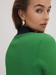 Florere Fitted Contrast Trim Cardigan - Image 4 of 6