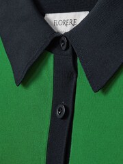 Florere Fitted Contrast Trim Cardigan - Image 6 of 6