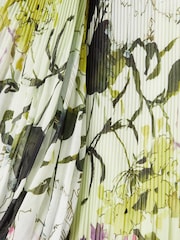 Florere Printed Blouson Sleeve Midi Dress - Image 6 of 6