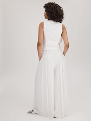 Florere Pleated Wide Leg Trousers - Image 5 of 7
