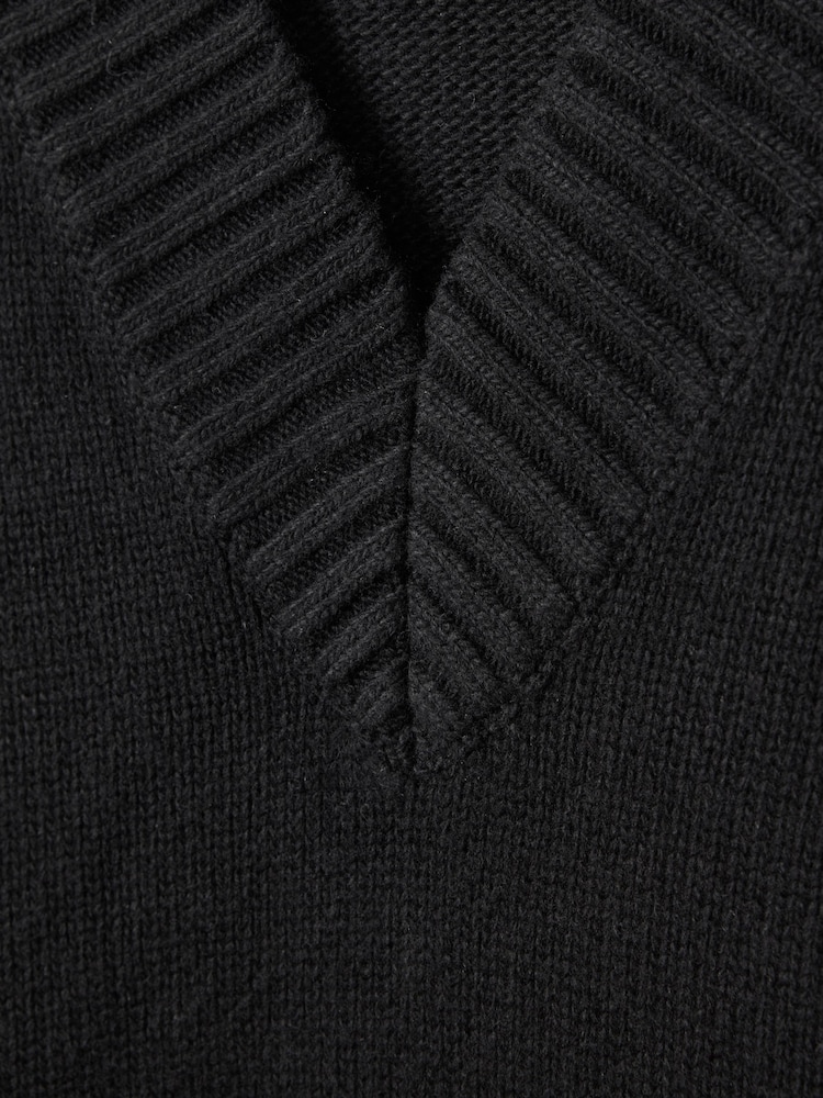 Florere Oversized V-Neck Jumper - Image 6 of 6