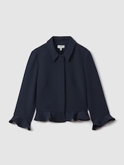 Florere Crepe Ruffle Jacket - Image 2 of 6