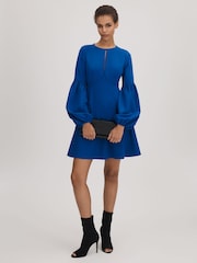 Florere Blouson Sleeve Mini Dress - Image 3 of 6