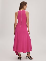Florere Crepe Asymmetric Midi Dress - Image 5 of 6