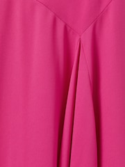 Florere Crepe Asymmetric Midi Dress - Image 6 of 6