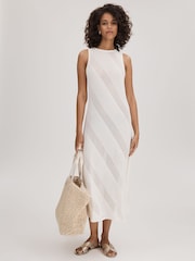 Florere Crochet Midi Dress - Image 1 of 5