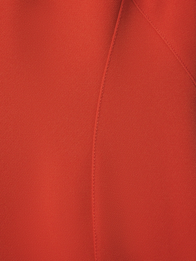 Florere Crepe Fitted Midi Dress - Image 6 of 6