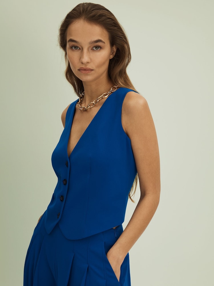 Florere Single Breasted Waistcoat - Image 1 of 6 Florere Single Breasted Waistcoat - Image 1 of 6