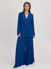 Florere Collarless Double Breasted Blazer - Image 3 of 7