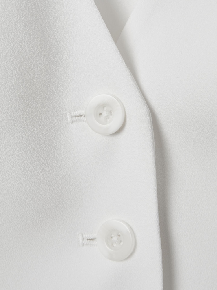Florere Ivory Single Breasted Waistcoat - Image 6 of 6