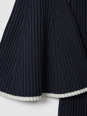 Florere Fitted Fluted Cuff Midi Dress - Image 7 of 7