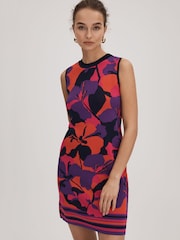 Florere Jacquard Mini Dress - Image 1 of 6