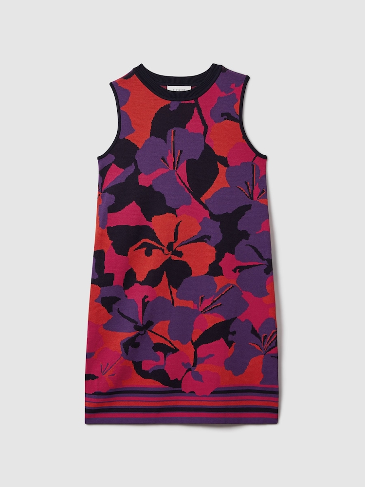 Florere Jacquard Mini Dress - Image 2 of 6