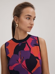 Florere Jacquard Mini Dress - Image 4 of 6
