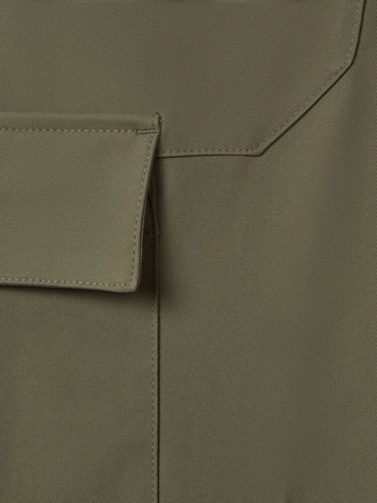 Reiss Olive Lavenham Technical Drawstring Cargo Trousers - Image 7 of 7