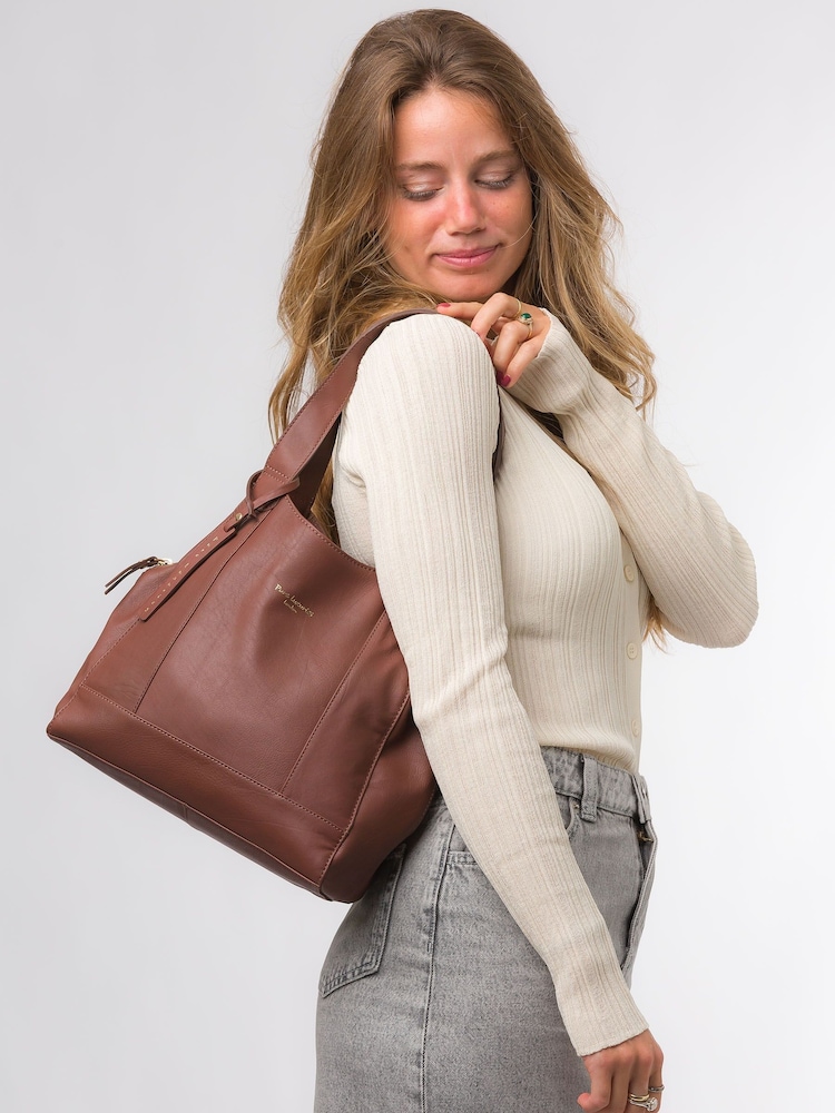 Braun - Pure Luxuries London Colette Handtasche aus Leder - Bild 2 von 7