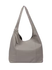 Grau - Pure Luxuries London Nina Leder-Umhängetasche - Bild 6 von 6