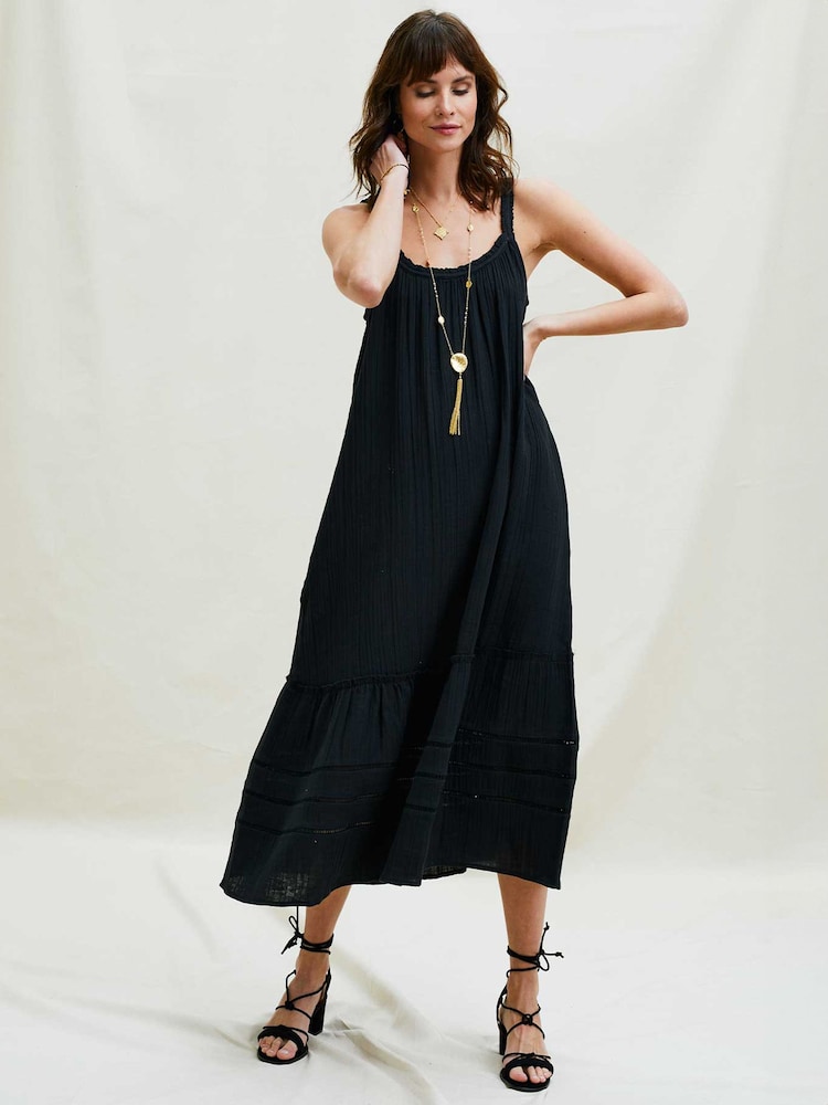 Aspiga Frankie Black Maxi Dress - Image 2 of 7